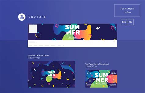 youtube channel art ideas